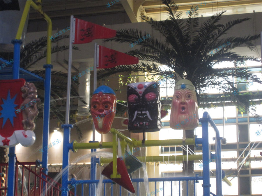 室內水上樂園中型水寨制作案例