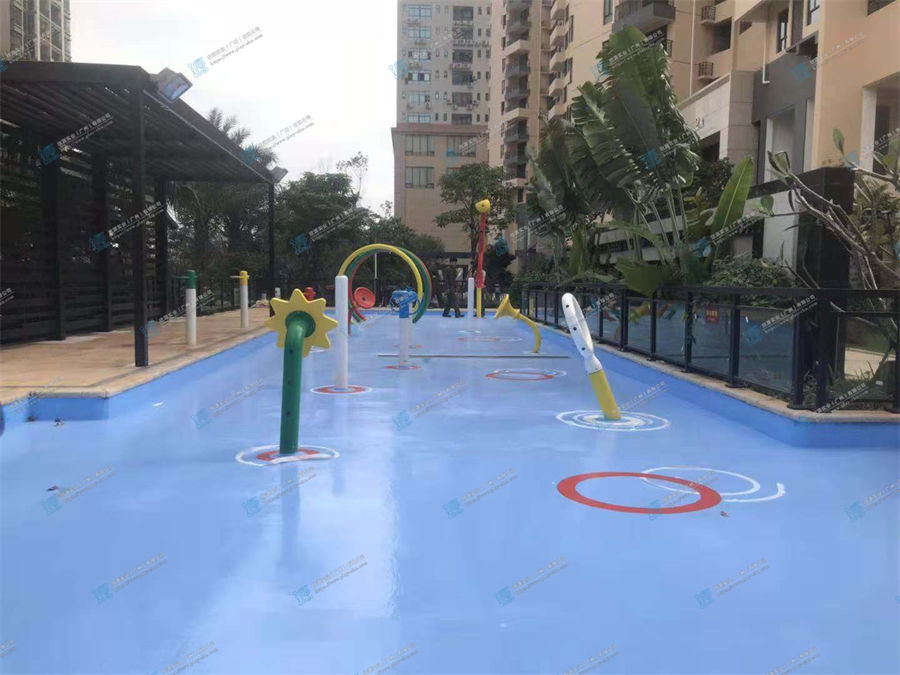 廣東湛江城市匯峰戶外水上樂園戲水設備定制案例
