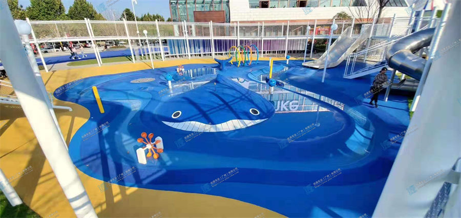 山東臨沂萬科新都會水上游樂設(shè)備定制案例